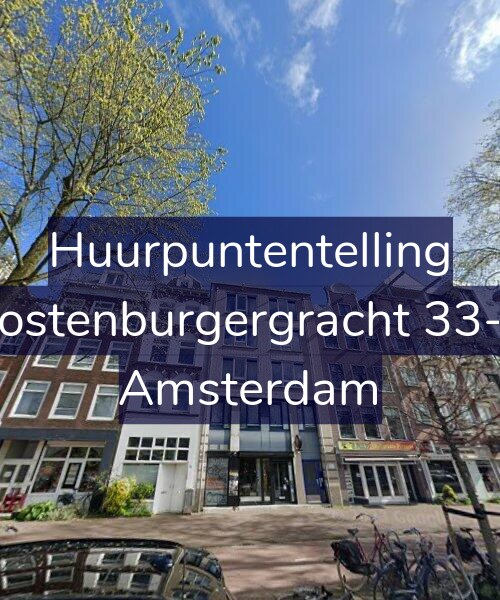 Foto gevel Huurpuntentelling voor Oostenburgergracht 33-H, Amsterdam