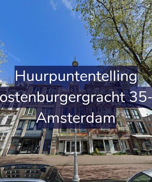 Foto gevel Huurpuntentelling voor Oostenburgergracht 35-A, Amsterdam