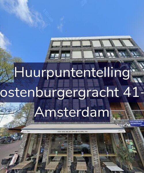 Foto gevel Huurpuntentelling voor Oostenburgergracht 41-K, Amsterdam