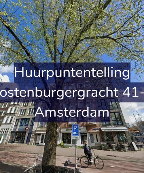 Foto gevel Huurpuntentelling voor Oostenburgergracht 41-A, Amsterdam