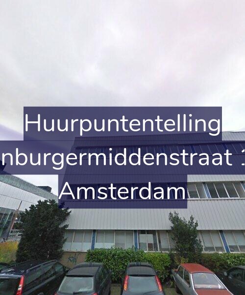 Foto gevel Huurpuntentelling voor Oostenburgermiddenstraat 174-C, Amsterdam