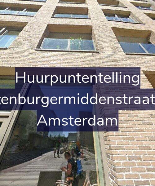 Foto gevel Huurpuntentelling voor Oostenburgermiddenstraat 625, Amsterdam