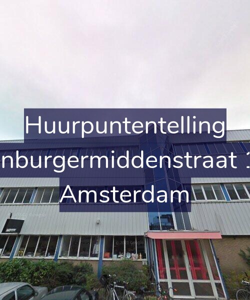 Foto gevel Huurpuntentelling voor Oostenburgermiddenstraat 150-B, Amsterdam