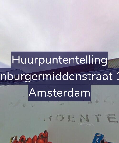 Foto gevel Huurpuntentelling voor Oostenburgermiddenstraat 132-A, Amsterdam