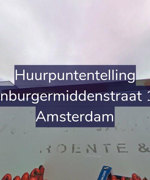 Foto gevel Huurpuntentelling voor Oostenburgermiddenstraat 130-A, Amsterdam