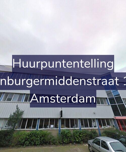 Foto gevel Huurpuntentelling voor Oostenburgermiddenstraat 154-D, Amsterdam