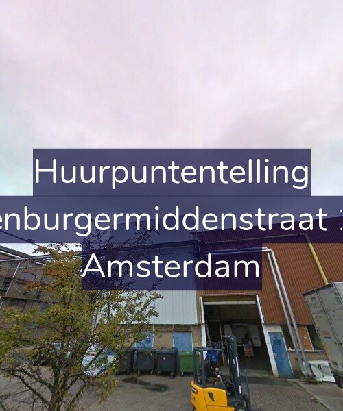 Foto gevel Huurpuntentelling voor Oostenburgermiddenstraat 130-F, Amsterdam