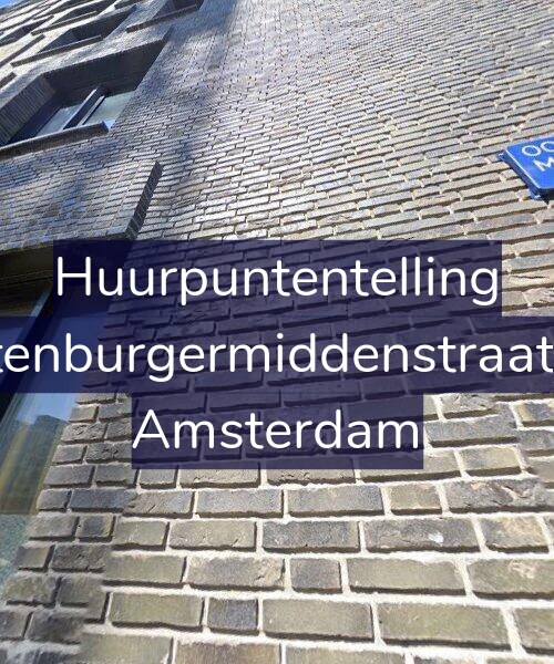 Foto gevel Huurpuntentelling voor Oostenburgermiddenstraat 727, Amsterdam