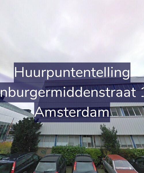 Foto gevel Huurpuntentelling voor Oostenburgermiddenstraat 170-D, Amsterdam