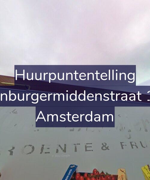 Foto gevel Huurpuntentelling voor Oostenburgermiddenstraat 128-D, Amsterdam