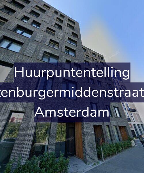 Foto gevel Huurpuntentelling voor Oostenburgermiddenstraat 717, Amsterdam