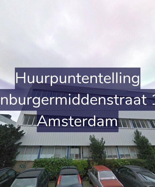 Foto gevel Huurpuntentelling voor Oostenburgermiddenstraat 178-A, Amsterdam