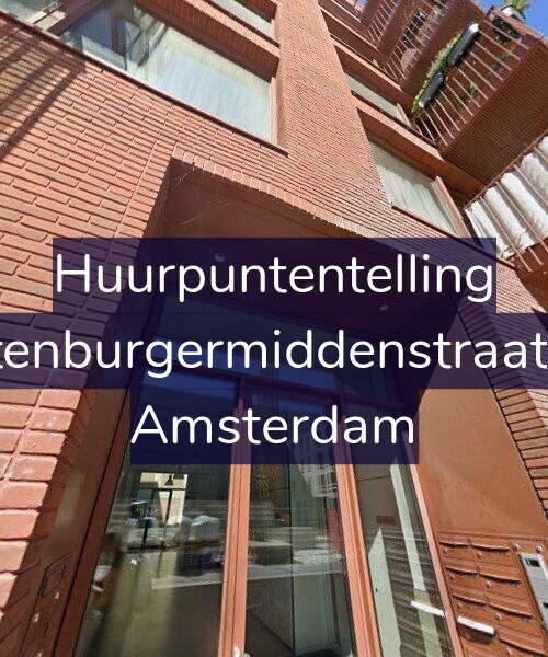 Foto gevel Huurpuntentelling voor Oostenburgermiddenstraat 707, Amsterdam