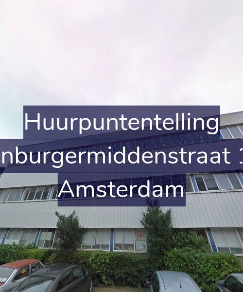 Foto gevel Huurpuntentelling voor Oostenburgermiddenstraat 170-B, Amsterdam