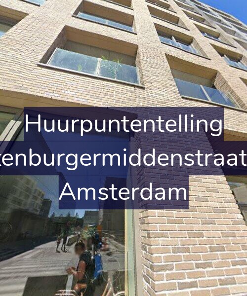 Foto gevel Huurpuntentelling voor Oostenburgermiddenstraat 617, Amsterdam