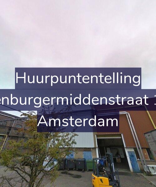 Foto gevel Huurpuntentelling voor Oostenburgermiddenstraat 130-E, Amsterdam