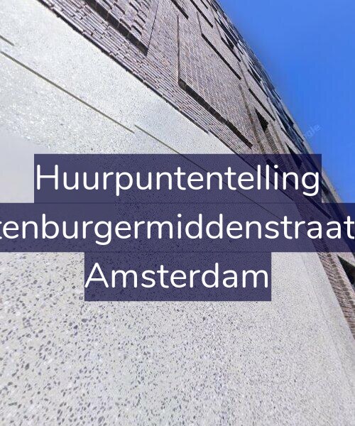 Foto gevel Huurpuntentelling voor Oostenburgermiddenstraat 779, Amsterdam