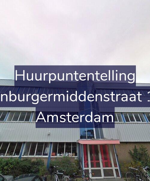 Foto gevel Huurpuntentelling voor Oostenburgermiddenstraat 146-A, Amsterdam