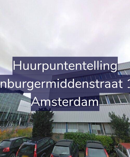 Foto gevel Huurpuntentelling voor Oostenburgermiddenstraat 168-D, Amsterdam