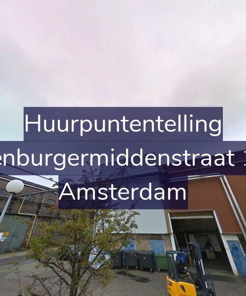 Foto gevel Huurpuntentelling voor Oostenburgermiddenstraat 128-F, Amsterdam