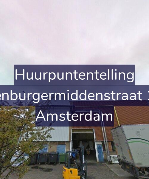 Foto gevel Huurpuntentelling voor Oostenburgermiddenstraat 132-F, Amsterdam
