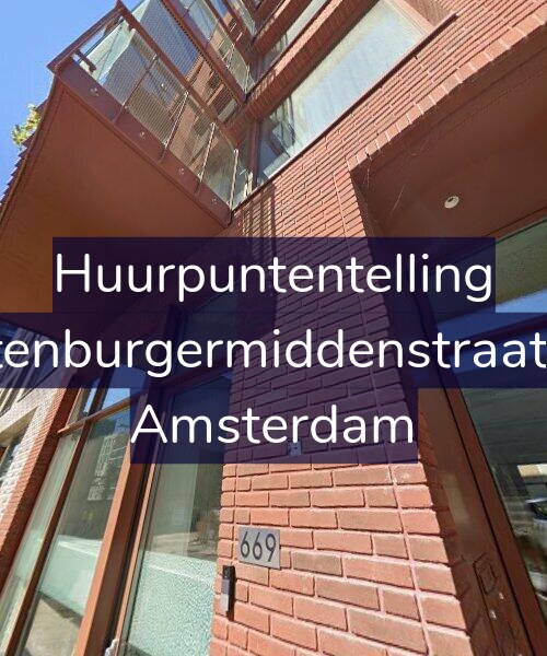 Foto gevel Huurpuntentelling voor Oostenburgermiddenstraat 669, Amsterdam