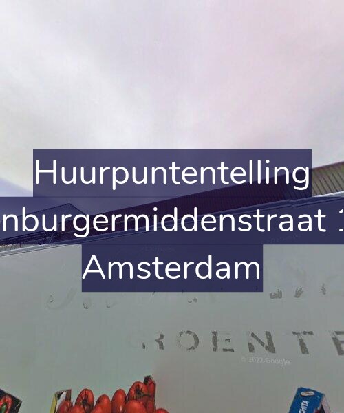 Foto gevel Huurpuntentelling voor Oostenburgermiddenstraat 132-C, Amsterdam