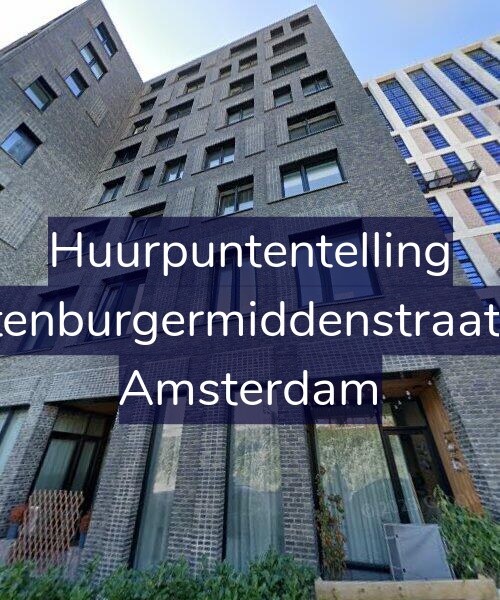 Foto gevel Huurpuntentelling voor Oostenburgermiddenstraat 745, Amsterdam