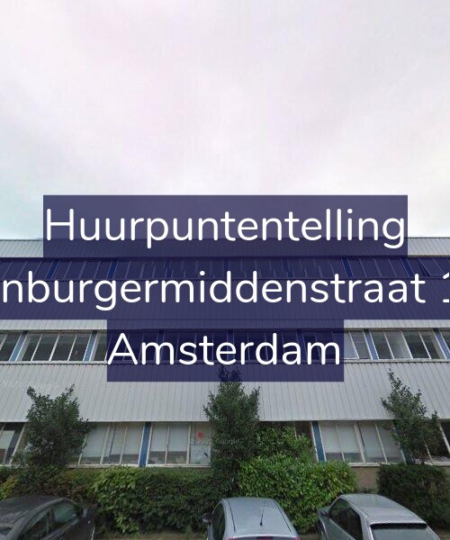 Foto gevel Huurpuntentelling voor Oostenburgermiddenstraat 170-A, Amsterdam