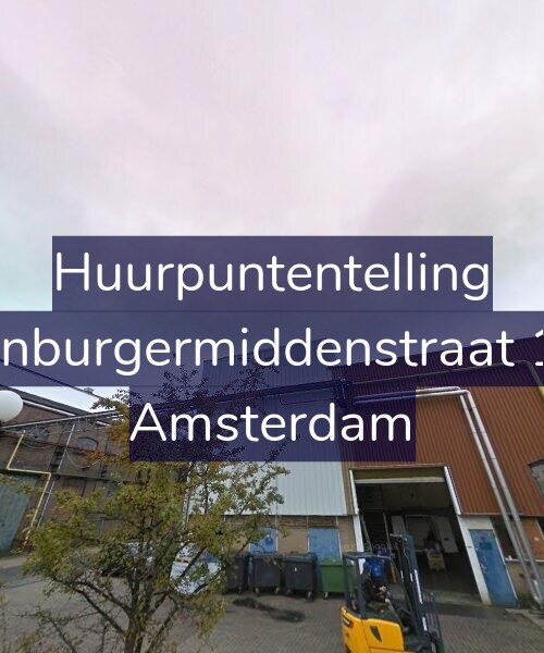 Foto gevel Huurpuntentelling voor Oostenburgermiddenstraat 128-G, Amsterdam