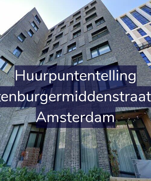 Foto gevel Huurpuntentelling voor Oostenburgermiddenstraat 769, Amsterdam