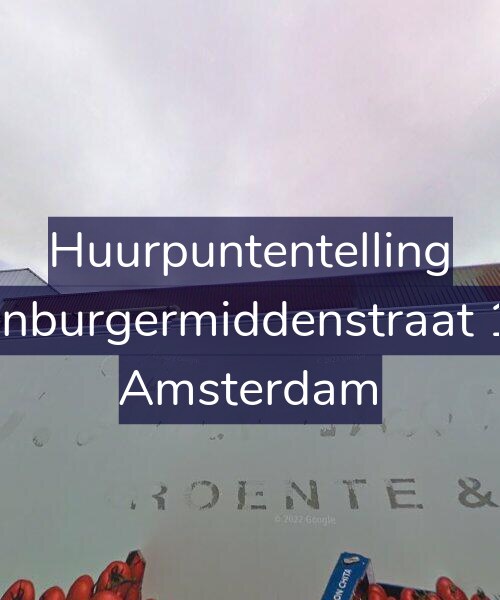 Foto gevel Huurpuntentelling voor Oostenburgermiddenstraat 130-B, Amsterdam