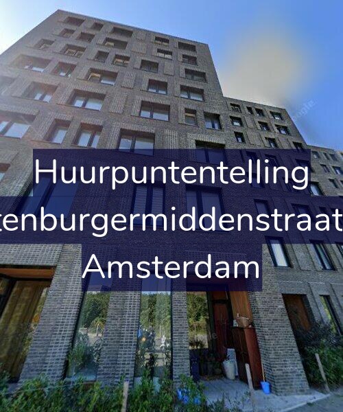 Foto gevel Huurpuntentelling voor Oostenburgermiddenstraat 757, Amsterdam