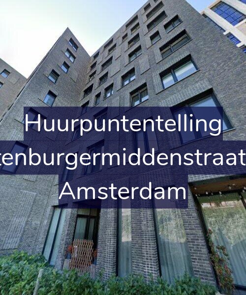 Foto gevel Huurpuntentelling voor Oostenburgermiddenstraat 719, Amsterdam