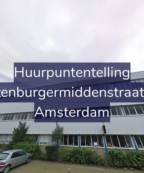 Foto gevel Huurpuntentelling voor Oostenburgermiddenstraat 160, Amsterdam