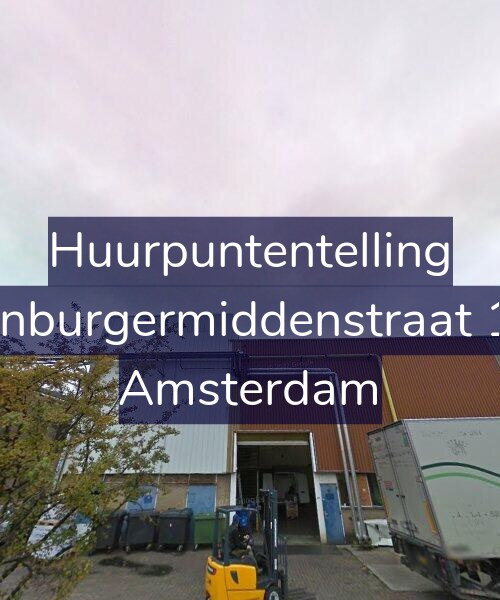 Foto gevel Huurpuntentelling voor Oostenburgermiddenstraat 132-H, Amsterdam