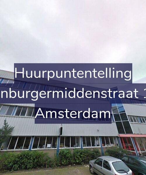 Foto gevel Huurpuntentelling voor Oostenburgermiddenstraat 144-B, Amsterdam