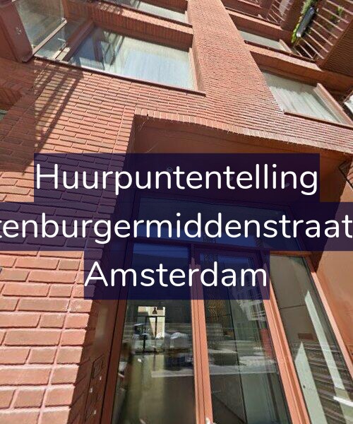 Foto gevel Huurpuntentelling voor Oostenburgermiddenstraat 709, Amsterdam