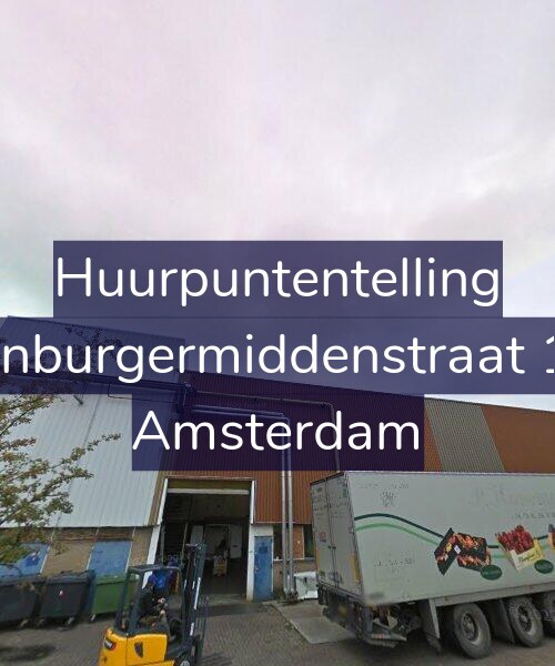 Foto gevel Huurpuntentelling voor Oostenburgermiddenstraat 134-A, Amsterdam