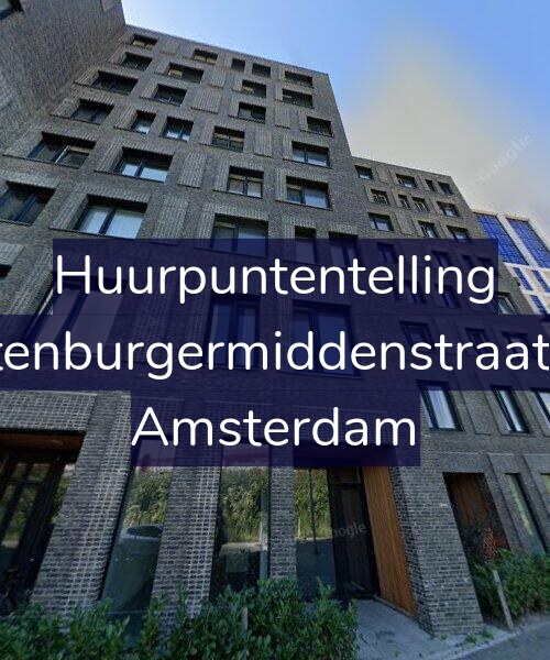 Foto gevel Huurpuntentelling voor Oostenburgermiddenstraat 789, Amsterdam