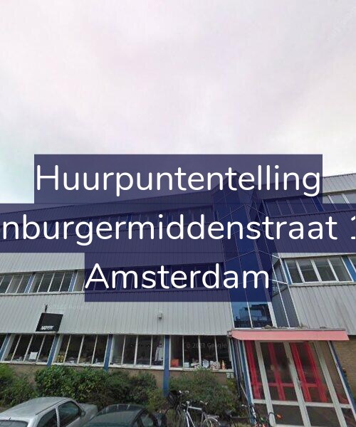 Foto gevel Huurpuntentelling voor Oostenburgermiddenstraat 152-C, Amsterdam