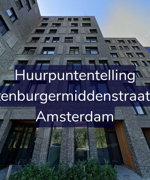 Foto gevel Huurpuntentelling voor Oostenburgermiddenstraat 735, Amsterdam