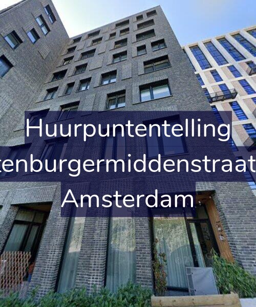 Foto gevel Huurpuntentelling voor Oostenburgermiddenstraat 721, Amsterdam
