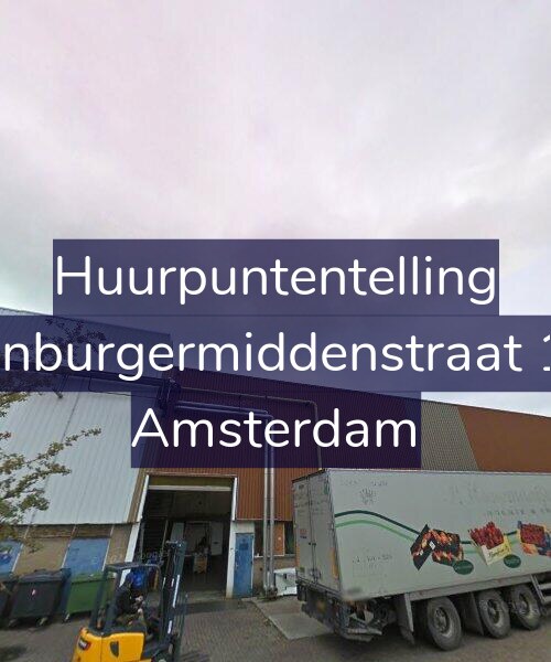 Foto gevel Huurpuntentelling voor Oostenburgermiddenstraat 134-B, Amsterdam