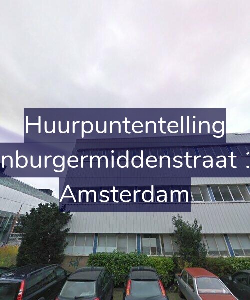 Foto gevel Huurpuntentelling voor Oostenburgermiddenstraat 172-C, Amsterdam