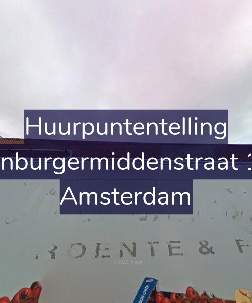 Foto gevel Huurpuntentelling voor Oostenburgermiddenstraat 128-A, Amsterdam