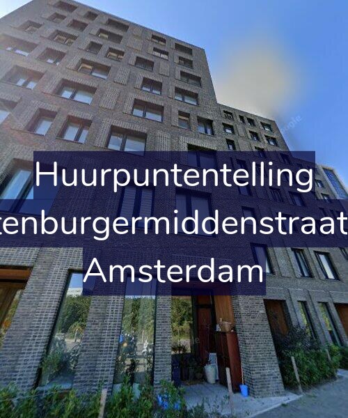 Foto gevel Huurpuntentelling voor Oostenburgermiddenstraat 731, Amsterdam