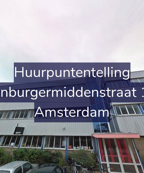 Foto gevel Huurpuntentelling voor Oostenburgermiddenstraat 154-C, Amsterdam