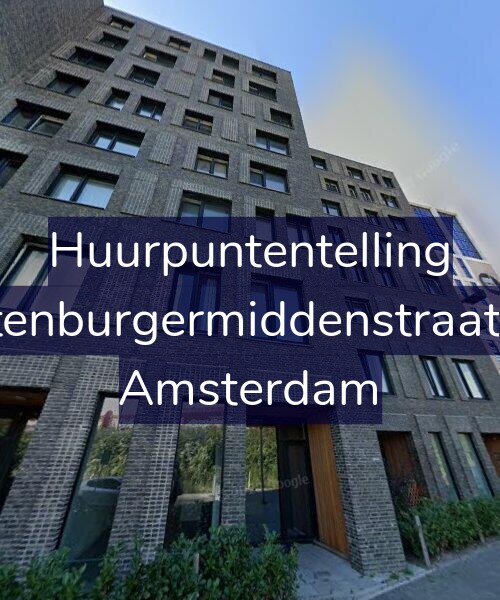 Foto gevel Huurpuntentelling voor Oostenburgermiddenstraat 737, Amsterdam