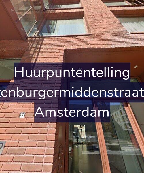 Foto gevel Huurpuntentelling voor Oostenburgermiddenstraat 687, Amsterdam